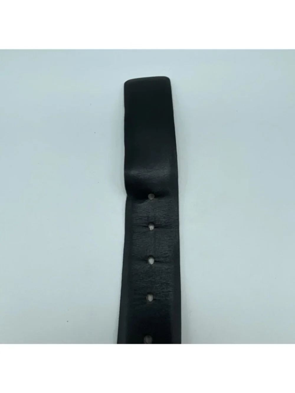 Buxton Bridlehide Leather Belt Black Size 38 USA Made Style 4005 1 3/8
